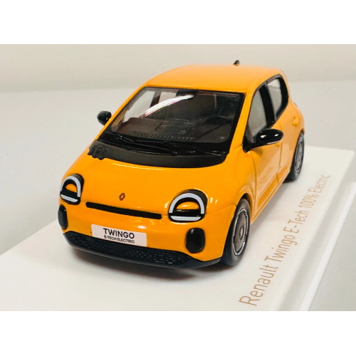 RENAULT TWINGO E-TECH 2026 MANGO YELLOW 1:43 Norev Auto Stradali Modellino