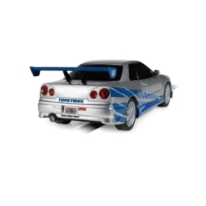 PISTA FAST & FURIOUS TOYOTA SUPRA & NISSAN R34 LUNGH.CM 158 1:32 Scalextric Slot Modellino