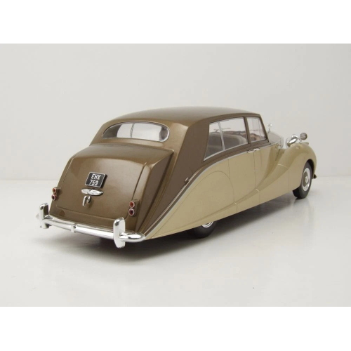 ROLLS ROYCE SILVER WRAITH EMPRESS BY HOOPER 1956 BROWN/GOLD 1:18 ModelCarGroup Auto Stradali Modellino