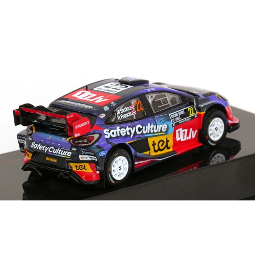 FORD PUMA RALLY1 WRC N.22 RALLY SWEDEN 2025 SESKS-FRANCEVIC 1:43 Ixo Model Auto Rally Modellino
