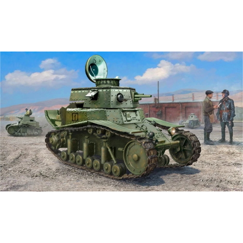 SOVIET LIGHT TANK MS-1 KIT 1:35 Zvezda Kit Mezzi Militari Modellino