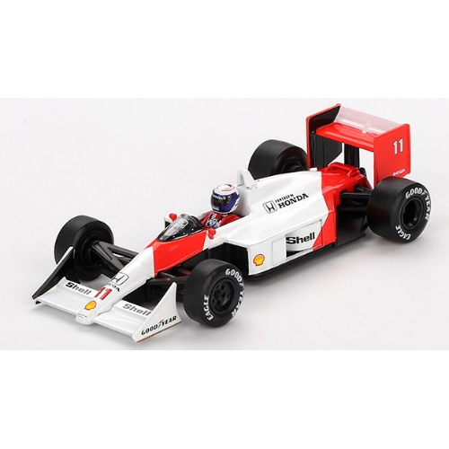 MCLAREN MP4/4 N.11 ALAINPROST JAPANESE GRAND PRIX 2ND PLACE 1988 1:64 Mini GT Formula 1 Modellino