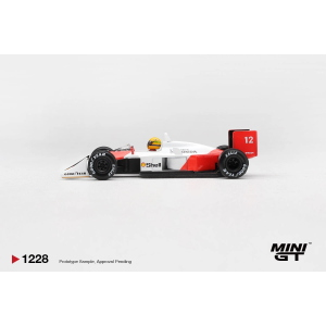MCLAREN MP4/4 N.11 ALAINPROST JAPANESE GRAND PRIX 2ND PLACE 1988 1:64 Mini GT Formula 1 Modellino