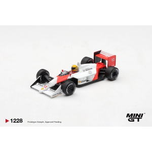 MCLAREN MP4/4 N.11 ALAINPROST JAPANESE GRAND PRIX 2ND PLACE 1988 1:64 Mini GT Formula 1 Modellino