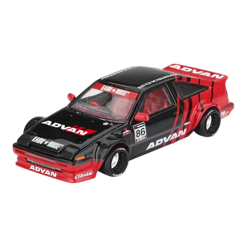 TOYOTA AE86 SPRINTER TRUENOKAIDO ADVAN 1983 1:64 Mini GT Tuning Modellino