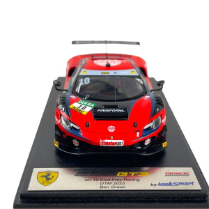 FERRARI 296 GT3 N.10 EMIL FREY RACING DTM 2025BEN GREEN 1:43 Looksmart Auto Competizione Modellino