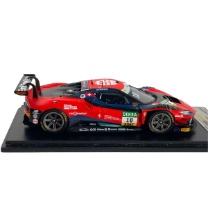 FERRARI 296 GT3 N.10 EMIL FREY RACING DTM 2025BEN GREEN 1:43 Looksmart Auto Competizione Modellino