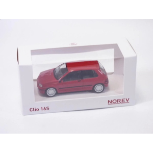 RENAULT CLIO 16S 1991 RED JET CAR 1:43 Norev Auto Stradali Modellino