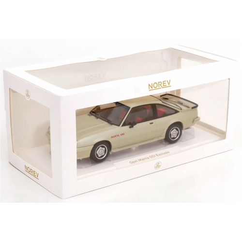OPEL MANTA GSI 1987 PLATIN METALLIC 1:18 Norev Auto Stradali Modellino