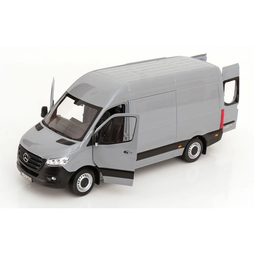 MERCEDES SPRINTER 2018 GREY 1:18 Norev Auto Stradali Modellino