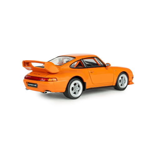 PORSCHE 911 (993) RS CLUBSPORT BLOOD ORANGE 1995 1:43 Solido Auto Stradali Modellino