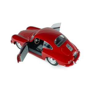 PORSCHE 356 PRE-A RED 1953 1:18 Solido Auto Stradali Modellino