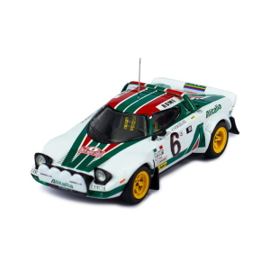 LANCIA STRATOS HF N.6 2nd RALLY MONTECARLO 1976 WALDEGAARD-THORSZEL.1:87 Brekina Auto Rally Modellino