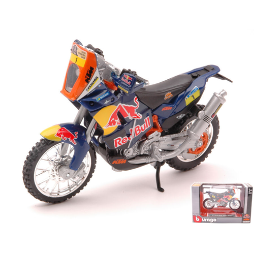 KTM 450 RALLY N.1 WINNER DAKAR 2015 MARC COMA 1:18 Burago Moto Modellino