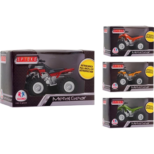QUAD METALLO RETROC.ASS.(1 Modellino a Scelta) Produttori Vari Modellismo Giocattolo Modellino