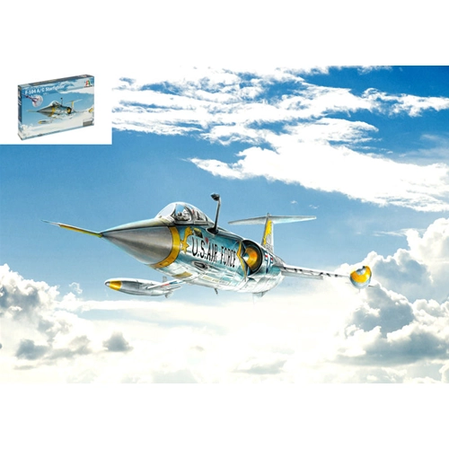F-104 A/C STARFIGHTER KIT 1:72 Italeri Kit Aerei Modellino