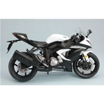 KAWASAKI NINJA ZX-6R 636 2014 WHITE 1:12 Joy City Moto Modellino
