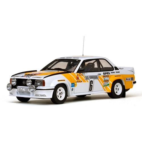 OPEL ASCONA 400 N.6 3rd MONTE CARLO 1981 J-KLEINT-G.WANGER 1:18 SunStar Auto Rally Modellino