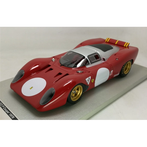 FERRARI 312 P COUPE' TEST MONZA 1970 LIM.60 1:18 Tecnomodel Auto Competizione Modellino