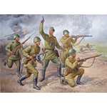 SOVIET INFANTRY WWII KIT 1:72 Zvezda Kit Figure Militari Modellino