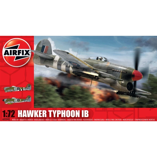 HAWKER TYPHOON IB KIT 1:72 Airfix Kit Aerei Modellino