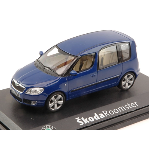 SKODA ROOMSTER 2006 BLUE DYNAMIC 1:43 Abrex Auto Stradali Modellino