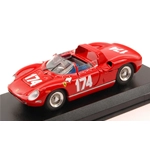 FERRARI 250 P N.174 T.FLORIO'1963 1:43 Art Model Auto Competizione Modellino