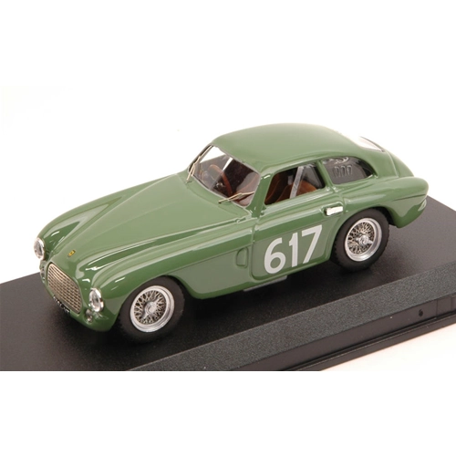 FERRARI 212 EXPORT BER.N.617 Did Not Finish MILLE MIGLIA 1953 GERINI-DONAZZOLO 1:43 Art Model Auto Competizione Modellino