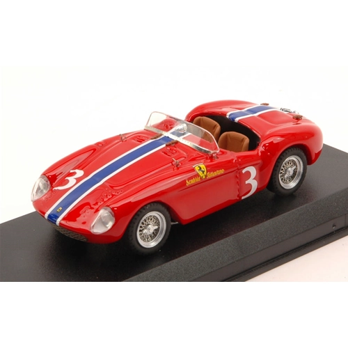FERRARI 500 MONDIAL N.3 DNS PALM SPRINGS 1955 BRUCE KESSLER 1:43 Art Model Auto Competizione Modellino
