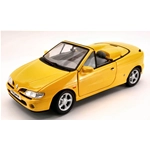 RENAULT MEGANE CONVERTIBLE 1996 YELLOW 1:18 Anson Auto Stradali Modellino