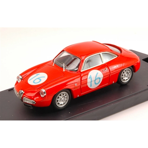 ALFA ROMEO GIUL.SZ N.16 RETIRED T.FLORIO 1962 SINIBALDI-CASTELLANO 1:43 Bang Auto Competizione Modellino