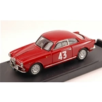 ALFA ROMEO GIULIETTA SPV N.43 1st CLASS Tour De France 1956 SCHELL-VID.1:43 Bang Auto Competizione Modellino