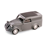FIAT 500 B 1946 FURGONCINO GRIGIO 1:43 Brumm Auto Stradali Modellino