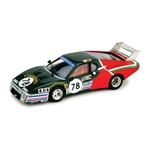 FERRARI 512 BB N.78 23th Le Mans 1980 O'ROURKE-PHILLIPS-DOWN FINE GARA 1:43 Brumm Auto Competizione Modellino