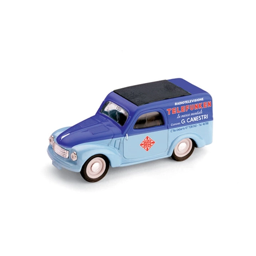 FIAT 500 C TELEFUNKEN 1950 1:43 Brumm Veicoli Commerciali Modellino