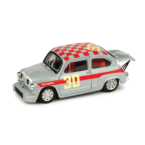 FIAT ABARTH 1000 BERLINA 1966 N.30 WINNER CORSA ABARTH G.BAGHETTI 1:43 Brumm Auto Competizione Modellino