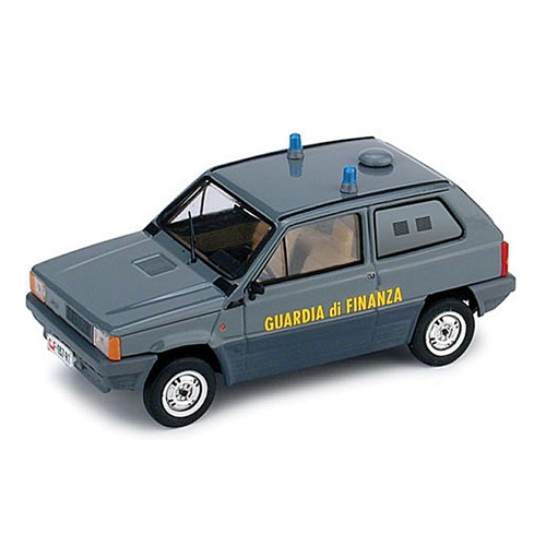 FIAT PANDA 45 1980 GUARDIA DI FINANAZA SQUADRA CINOFILI 1:43 Brumm Forze dell'Ordine Modellino