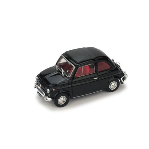 FIAT 500 L 1968-72 CHIUSA NERO 1:43 Brumm Auto Stradali Modellino