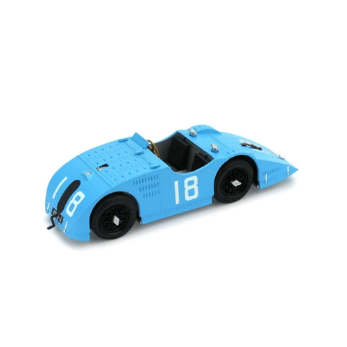 BUGATTI TIPO 32 TANK N.18 GP A.C.F. FRANCIA 1923 DE CYSTRIA 1:43 Brumm Auto Competizione Modellino