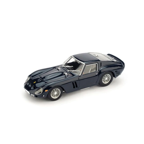 FERRARI 250 GTO 1962 BLU SCURO CHASSIS 3589 GT 1:43 Brumm Auto Stradali Modellino