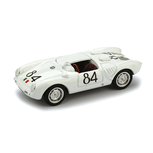 PORSCHE 550A RS SPYDER N.84 WINNER TARGA FLORIO 1956 U.MAGLIOLI 1:43 Brumm Auto Competizione Modellino