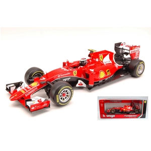 FERRARI SF15-T F1 K.RAIKKONEN 2015 N.7 1:18 Burago Formula 1 Modellino