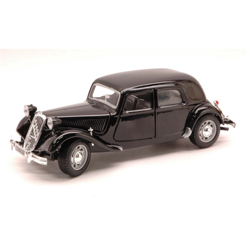 CITROEN 15 CV TA 1938 BLACK 1:24 Burago Auto d'Epoca Modellino
