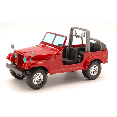 JEEP WRANGLER 1997 RED 1:24 Burago Auto Stradali Modellino