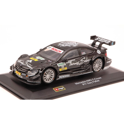 MERCEDES AMG C-COUPE' N.11 G.PAFFET DTM 2012 1:32 Burago Auto Competizione Modellino