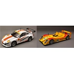 PORSCHE RACING (2 Modelli) 1:24 Motorama Auto Competizione Modellino