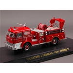 MACK C PUMPER FIRE RESCUE NEW YORK 1:64 Code3 Pompieri Modellino