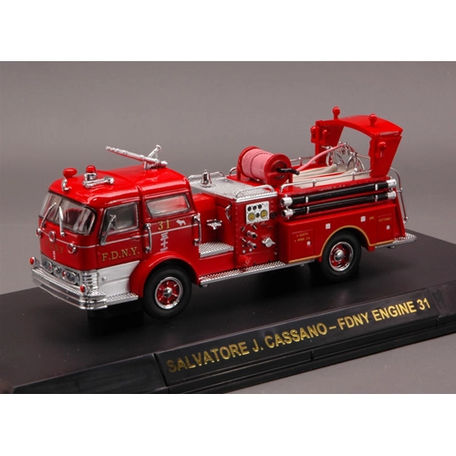 MACK C PUMPER FIRE RESCUE NEW YORK 1:64 Code3 Pompieri Modellino