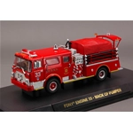 FIRE RESCUE FDNY ENGINE 33 MACK OF PUMPER 1:64 Code3 Pompieri Modellino