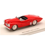 MOSKVICH 404 SPORT 1950 RED 1:43 Dip Models Auto Stradali Modellino